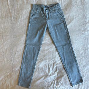 Reiko Sandy chino trouser light blue Size:25